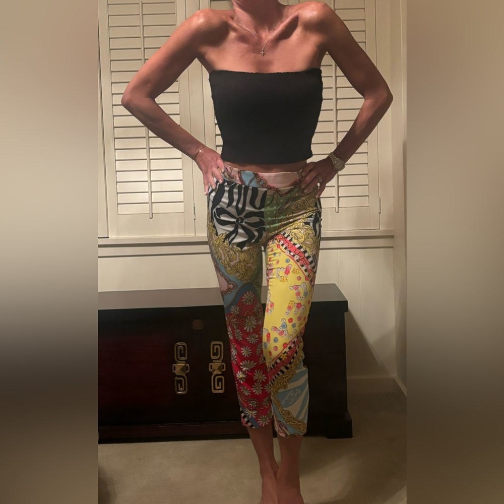 Moschino fantasy cropped pants - Picture 3 of 13